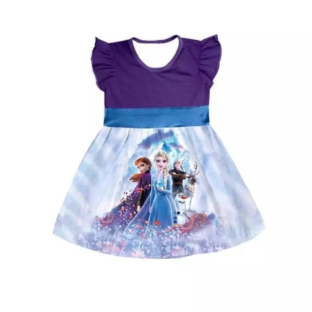 Frozen Elsa Anna Cute Dress